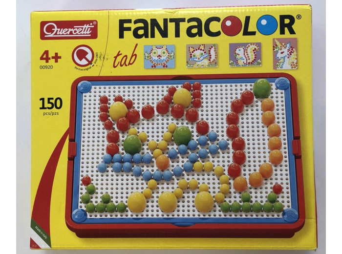 JEU DE MOSAIQUES FANTACOLOR TAB 150 PIECES de chez QUERCETTI