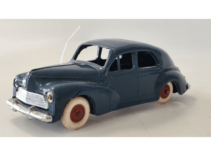 PEUGEOT 203 BLEU NOREV PLASTIQUE 1/43 SANS BOITE (N2)