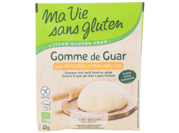 Gomme de Guar Sans Gluten Bio 60g