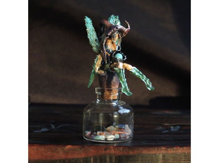 Figurine "Brindille" et sa Lufiole