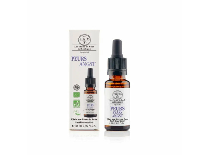 Peurs-Elixir fleurs de Bach-20ml-Elixir &Co