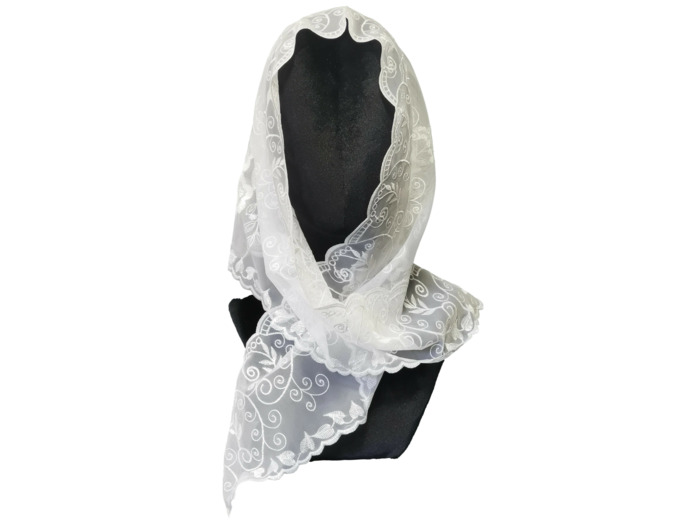 Voile Chrétien en Polyester 140x40cm