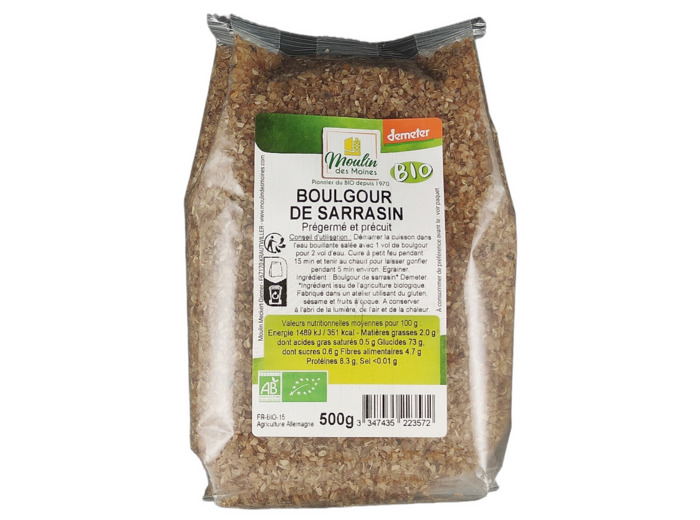 Boulgour de Sarrasin 500g Bio