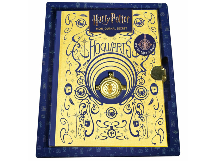 HARRY POTTER - MON JOURNAL SECRET RETOURNEUR DE TEMPS PENDENTIF
