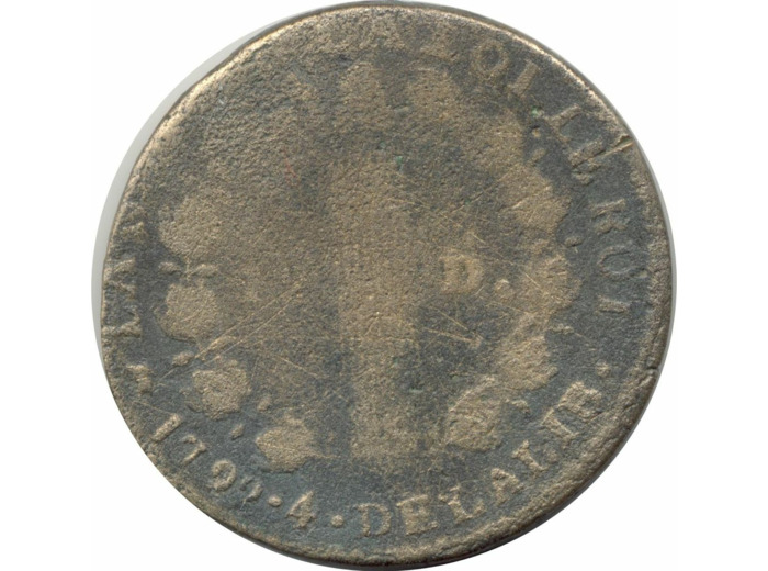 FRANCE 12 DENIERS FRANÇOIS 1792 D. (Dijon) B