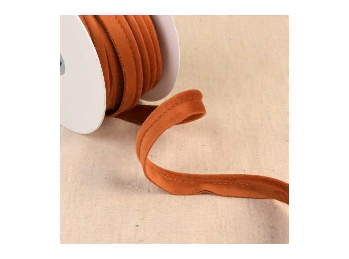 Dépassant velours 5mm 6074 Rouille au mètre 6074C45