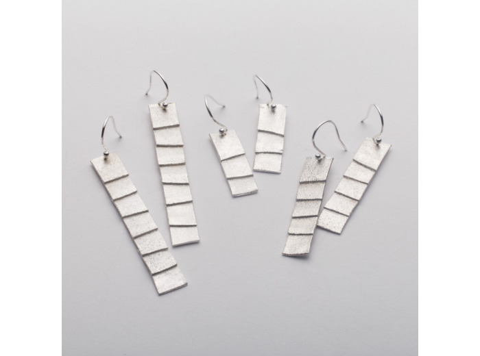 Boucles d'oreilles ecaille