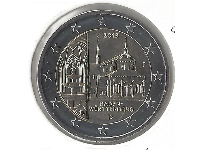 Allemagne 2013 F 2 EURO COMMEMORATIVE BADEN SUP