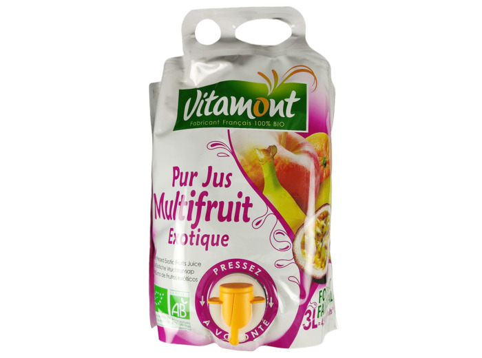 Bib Pur Jus Multifruits Exotique 3L Bio