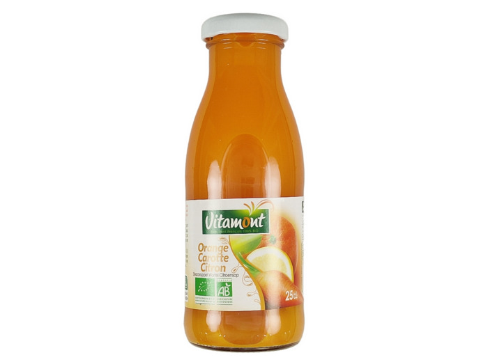 Jus Orange Carotte Citron 25cl