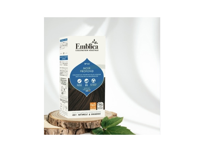 Coloration végétale Noir profond