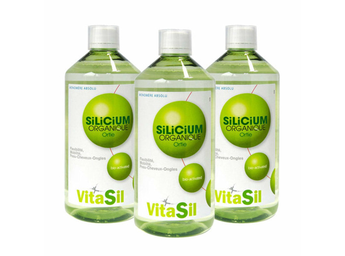 Silicium organique Ortie-3x500 ml-Vitasil