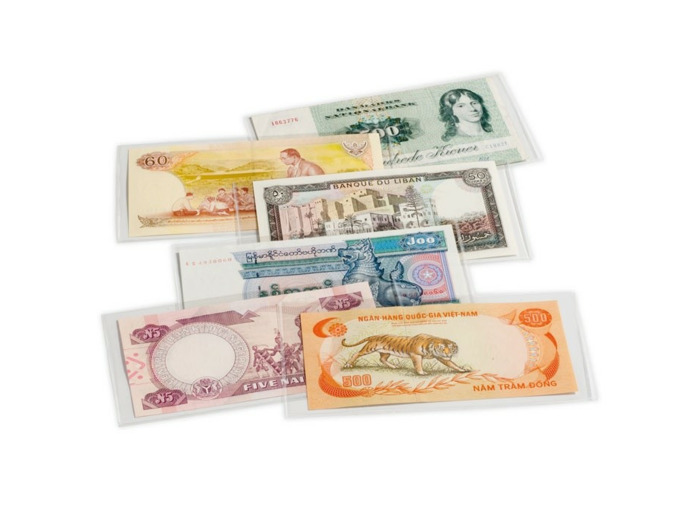 POCHETTES DE PROTECTION BASIC 158 POUR BILLETS DE BANQUE 344903