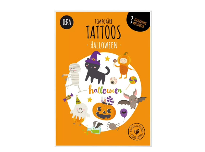 Tatouages Vegan Jeka - Halloween