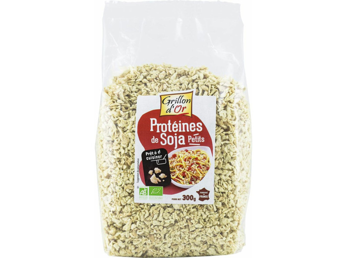 Proteines de soja petit 300g Grillon d Or