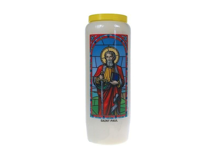 Neuvaine vitrail Saint Paul