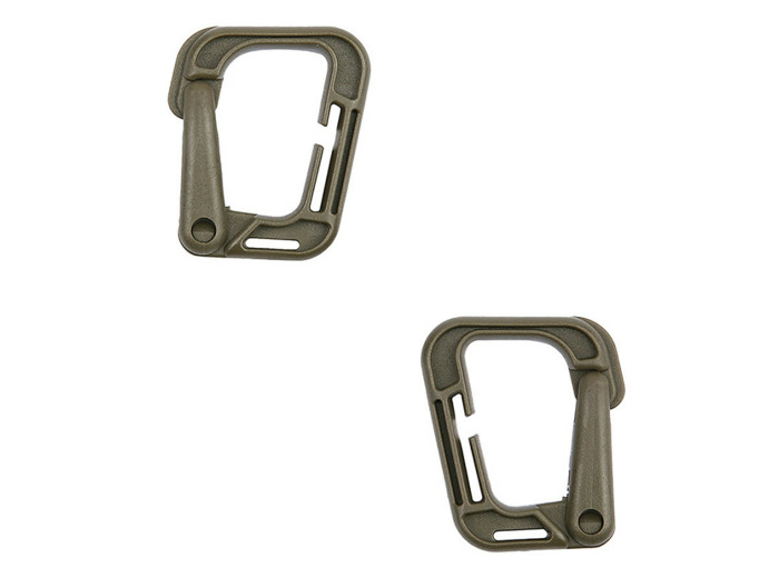 Lot de 2 mousquetons grimloc 101 inc