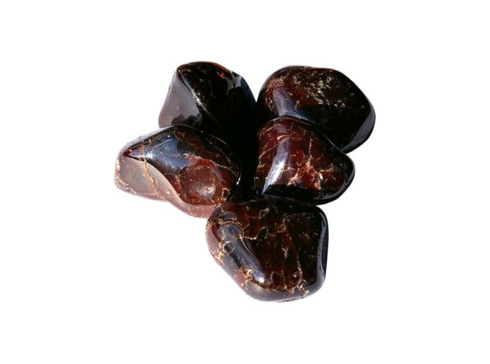 Pierre roulée Grenat