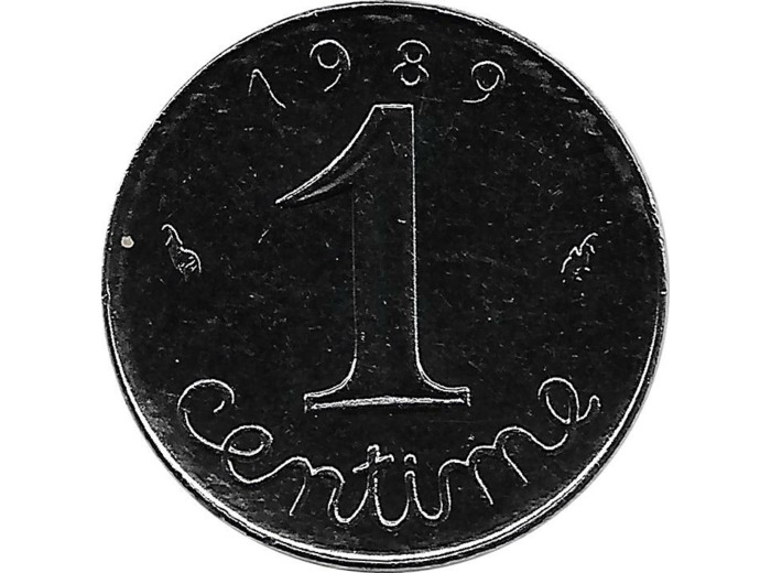FRANCE 1 CENTIME EPI 1989 SUP
