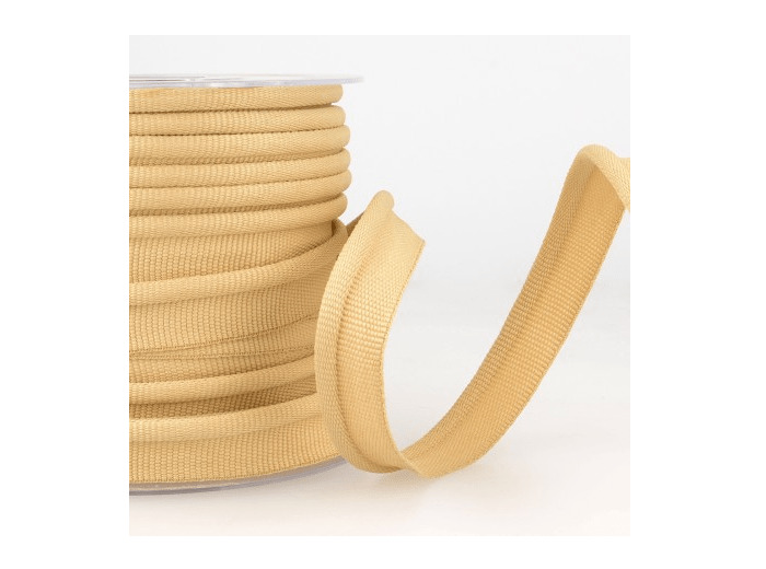 Simple passepoil beige 519 C40 8mm 100%polyester le mètre