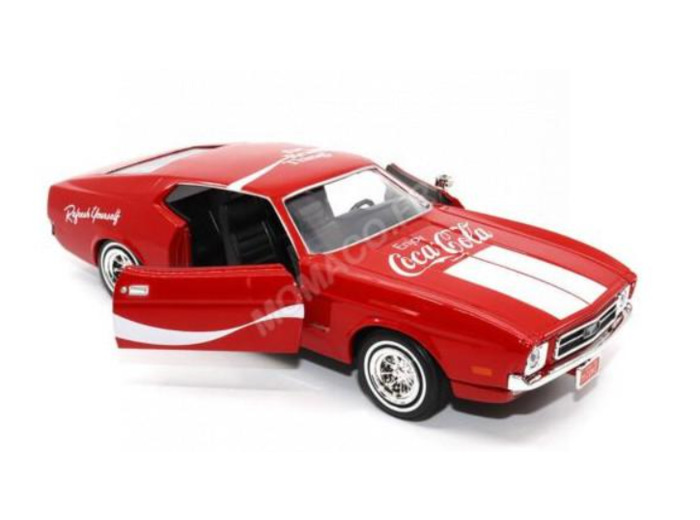 Motor City 424071 - Ford Mustang Sportsroof 1971 Coca-Cola - 1/24