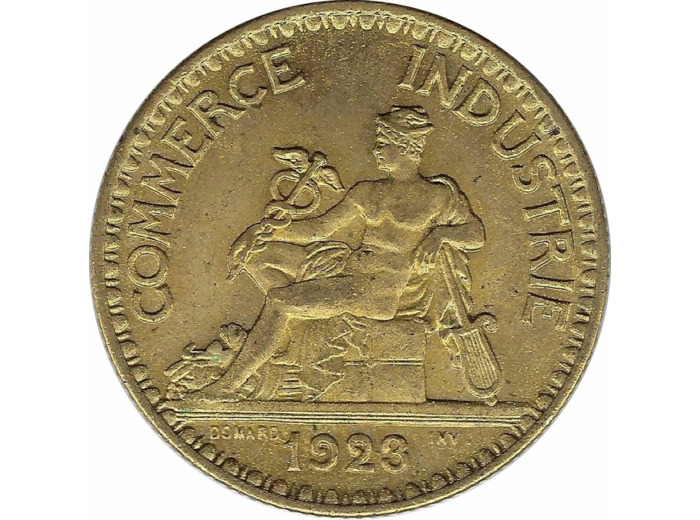 FRANCE 2 FRANCS DOMARD 1923 SUP N2