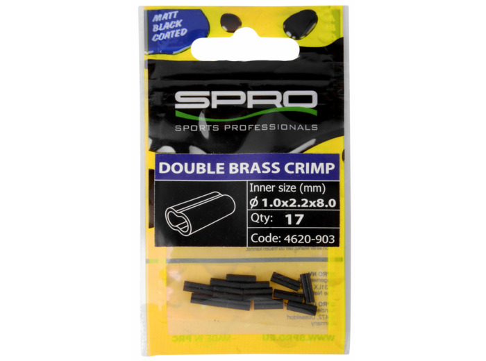 double brass crimp spro