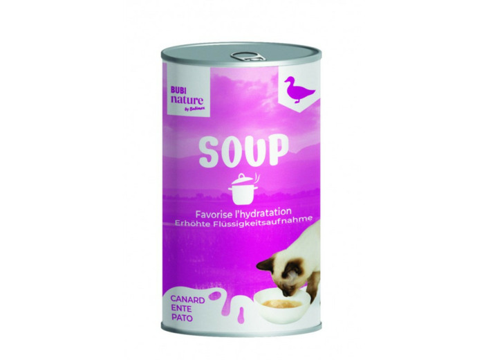 Bubi Nature Soupe au canard pour chat - 135g