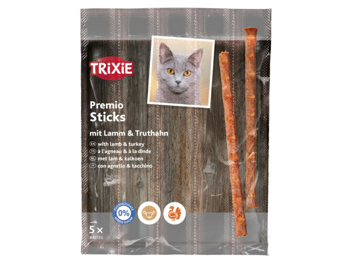 Friandises Sticks à l'agneau & dinde - 5 pcs