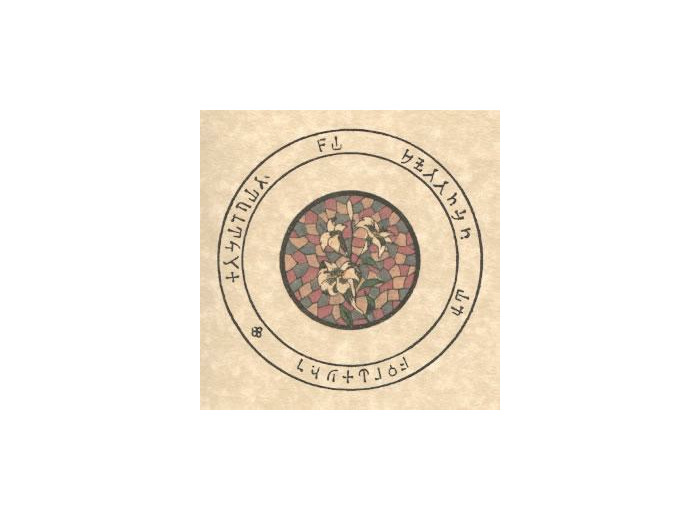 Pentacle de l'abbé Julio "Le lys"