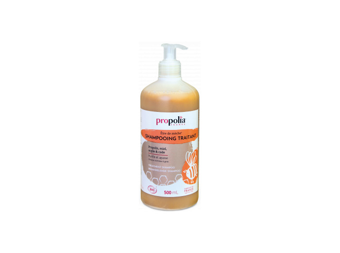 Shampoing Traitant Bio Propolis Miel Argile et Cade 500ml