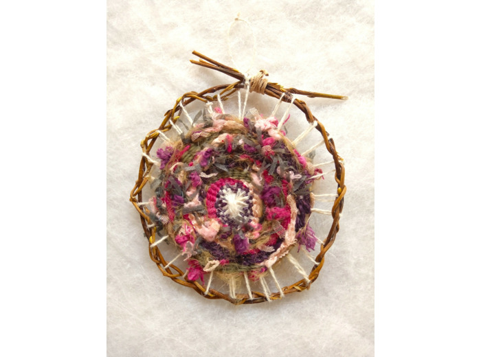 suspension décorative en saule