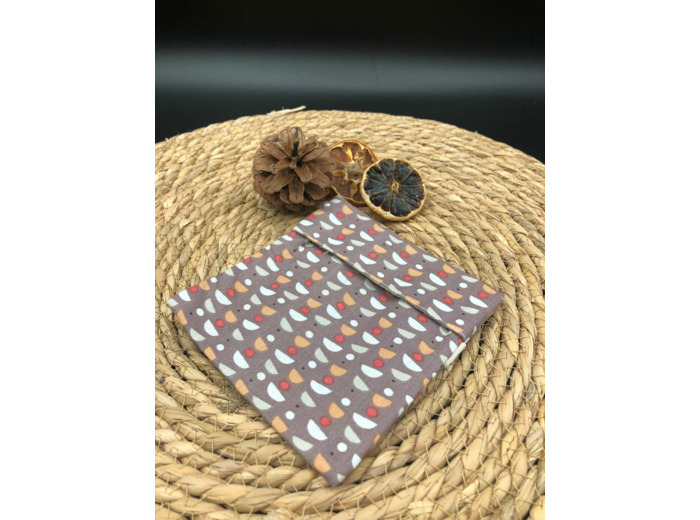 Pochette à savon coton certifié Oeko-tex