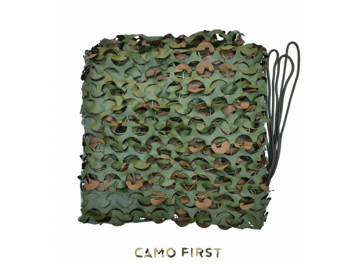 Filet Camo First® S-Circle Cut forêt : filet militaire camo forêt idéal pour la chasse