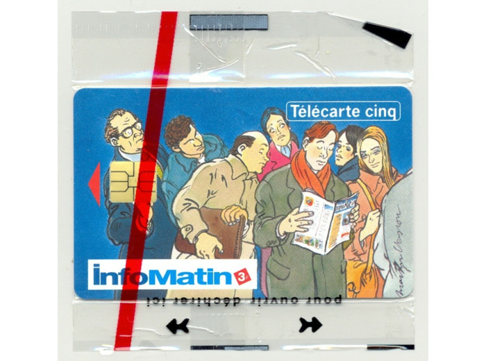 TELECARTE NSB 5 UNITE 01/94 INFOMATIN GN15