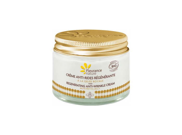 Crème antirides régénérante à la Gelée Royale Bio 50ml