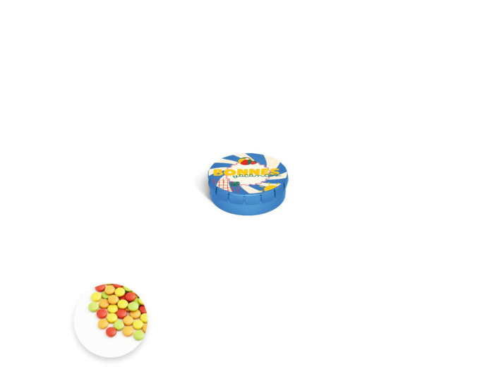 Boîte Clic Clac Bonnes Vacances Bonbons Fruités