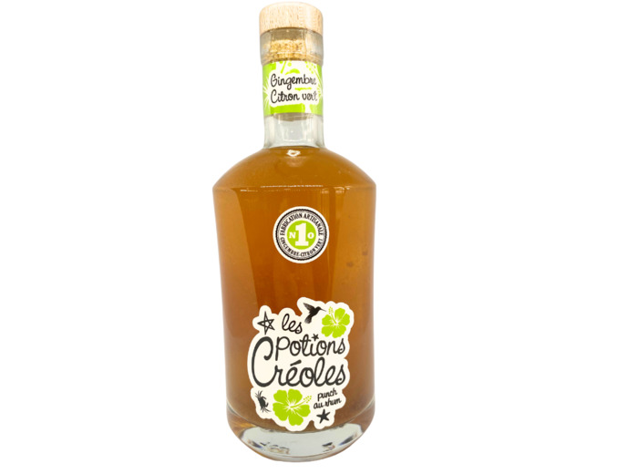 Le rhum arrangé – gingembre et citron vert