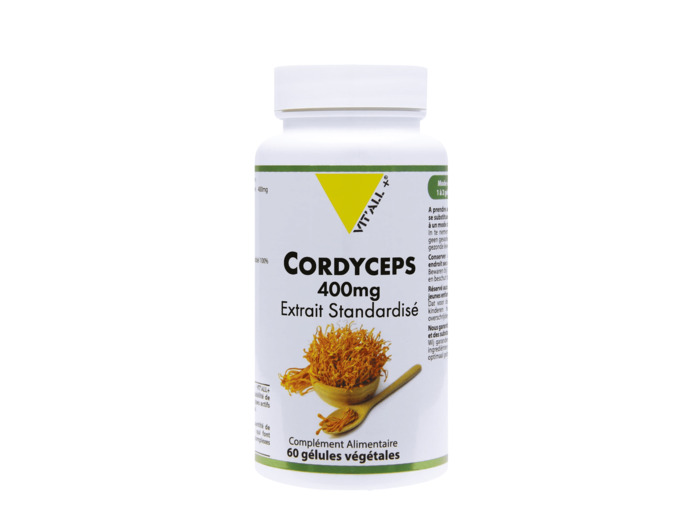 Cordyceps 400mg-60 gélules-Vit'all+