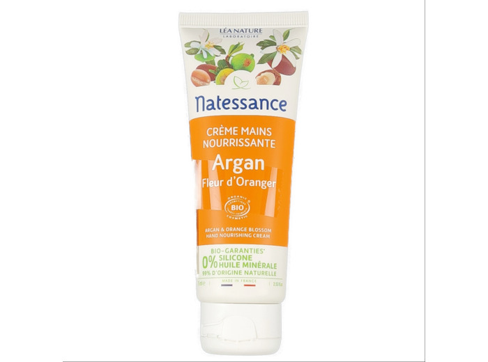 Crème Mains Nourrissante Argan Fleur d'Oranger