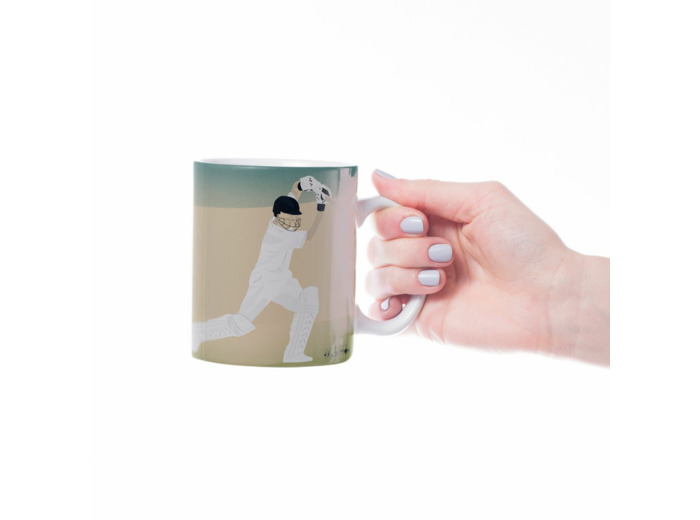 Tasse ou mug Cricket "Cover Drive" - Personnalisable