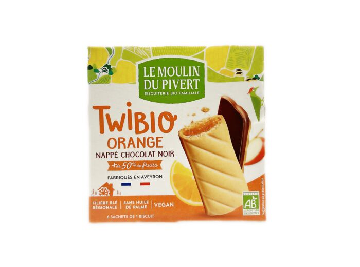 Biscuits Goûters Twibio Orange Bio 150g