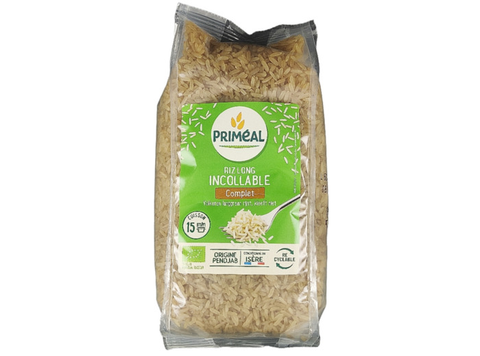 Riz Long Complet Précuit 500g Bio
