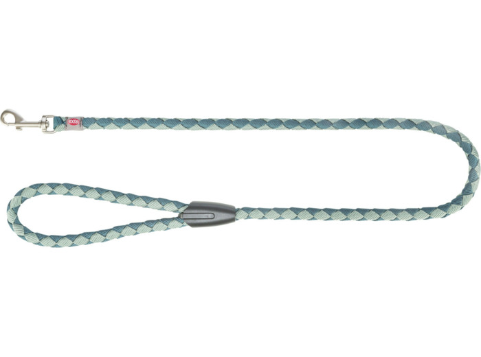 TRIXIE Laisse CAVO S-M, Pétrole/Sauge - 1M