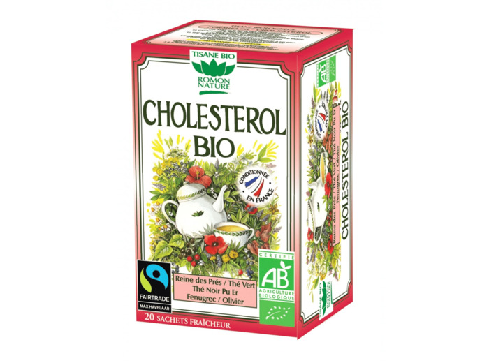 Tisane Cholesterol bio-20 sachets-Romon Nature