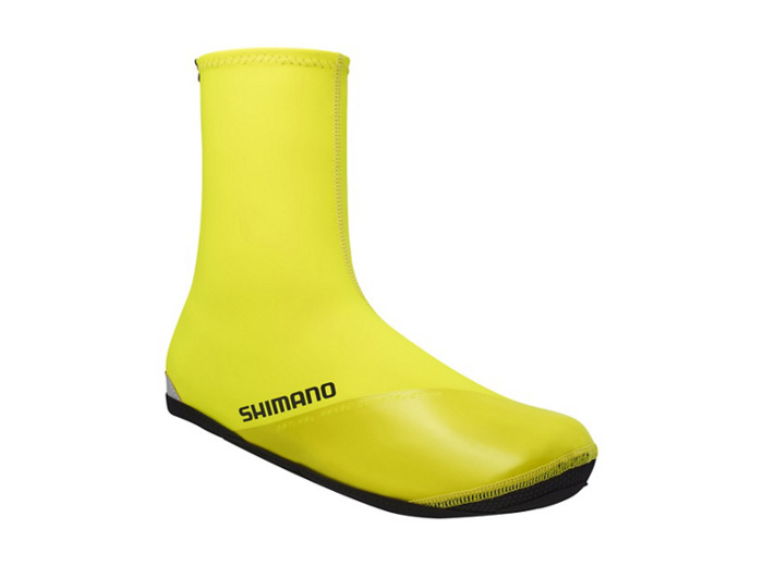 SHIMANO Dual H2o Shoe Cover ChaussettesMixte Noir/Jaune