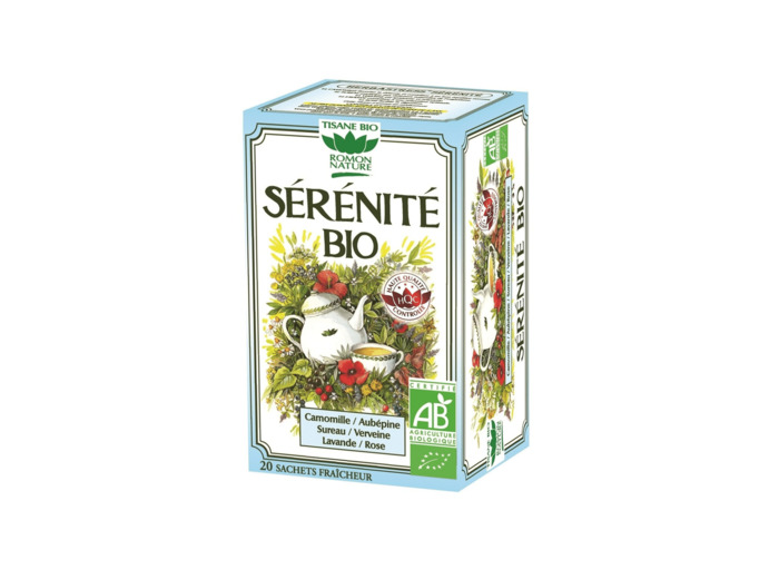 Tisane Sérénité bio-20 sachets-Romon Nature