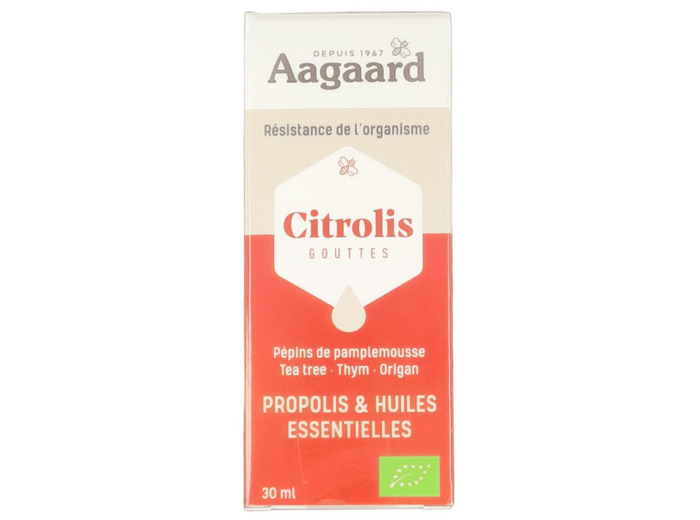 Citrolis Gouttes Propolis et Huiles Essentielles 30ml