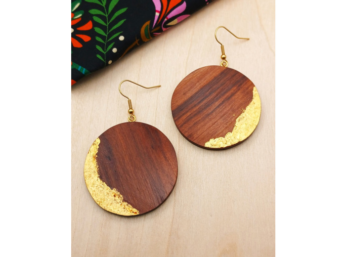 BOUCLES D'OREILLES Plaqué Or