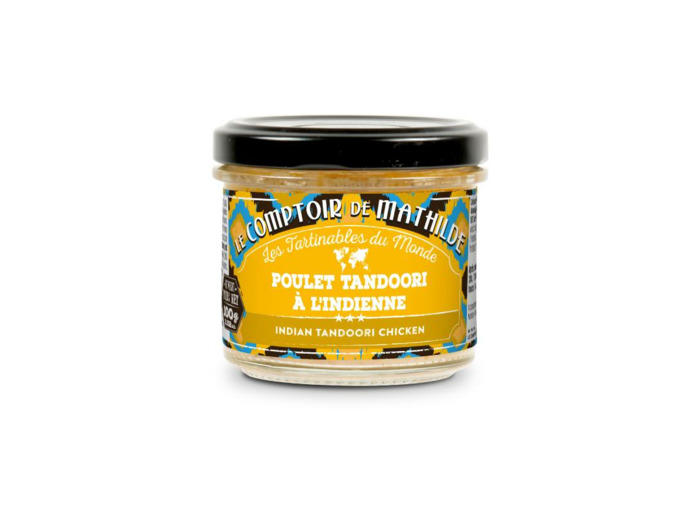 Poulet tandoori à l'indienne 100G
